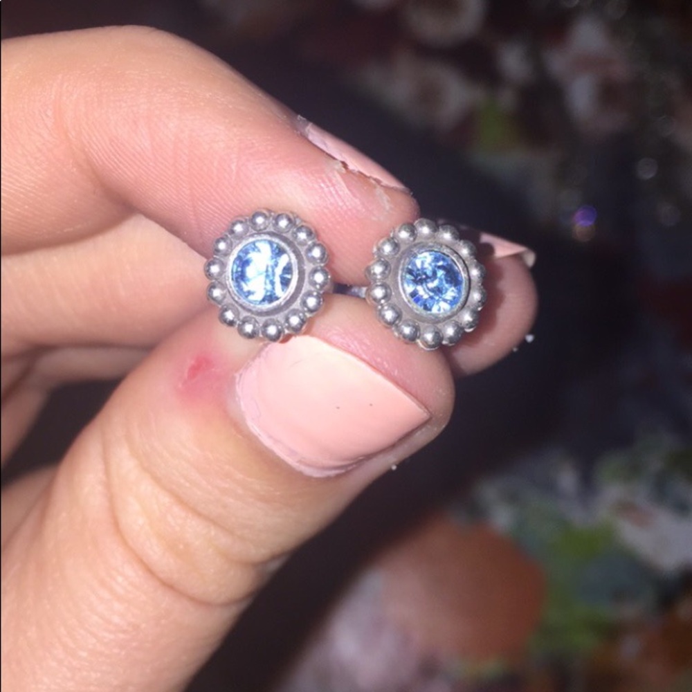 Brighton blue earrings